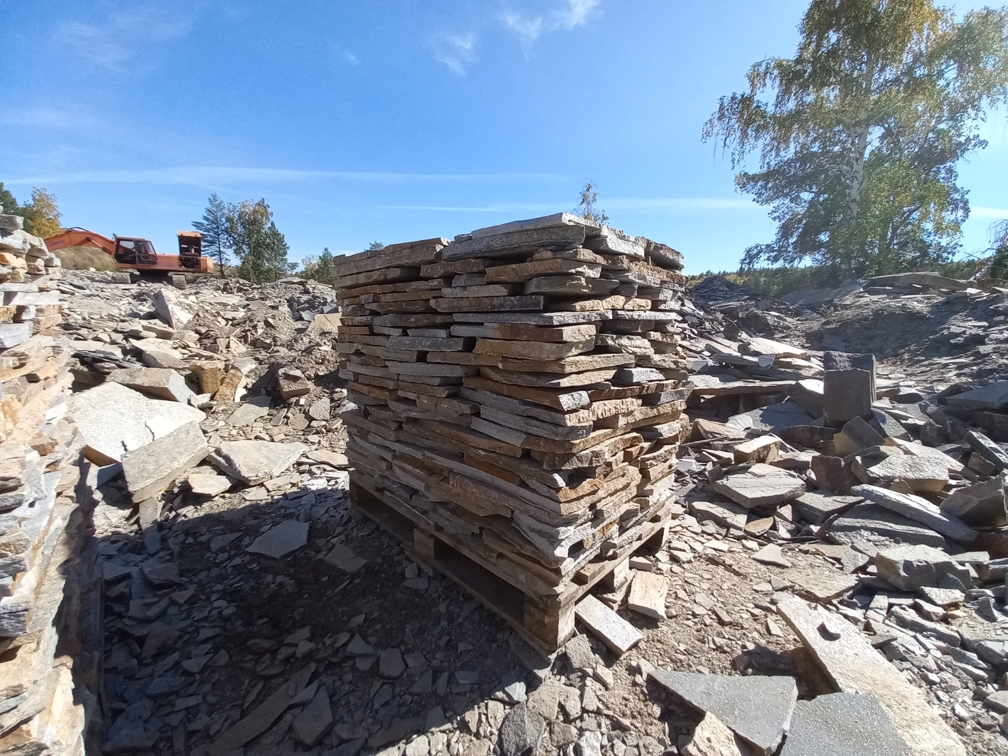 Плитняк златолит серебристый для мощения на бетон купить в Куйбышеве