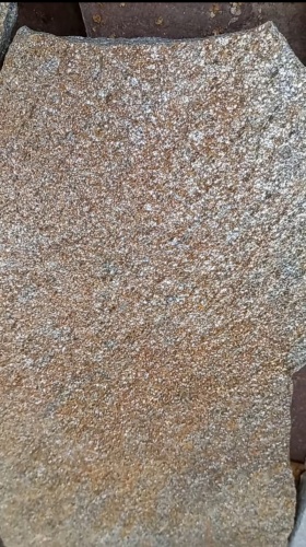 Плитняк златолит серебристый для цоколя, отмостки купить в Куйбышеве