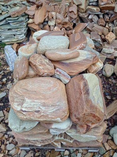 Златолит жёлтый, жёлто-зелёный глыбки и валуны для ланшафтного дизайна купить в Куйбышеве