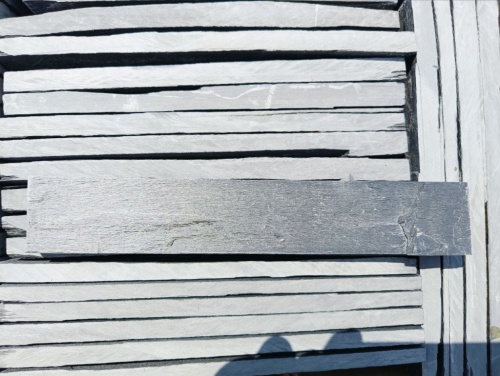 Плитка чёрная из натурального камня фасадная 30 см * 5 см, толщина 7 мм -30 мм купить в Куйбышеве